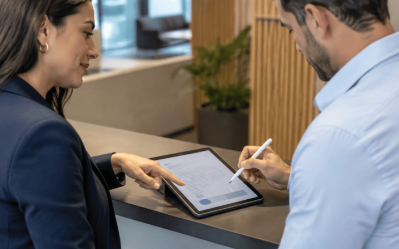 Tablet para assinatura digital: como agilizar contratos e atendimentos?